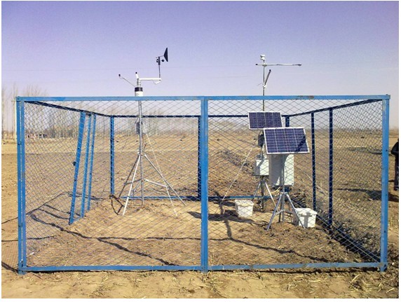 波文比测量系统和土壤水势温度监测系统在巴彦高勒实验站的安装和应用